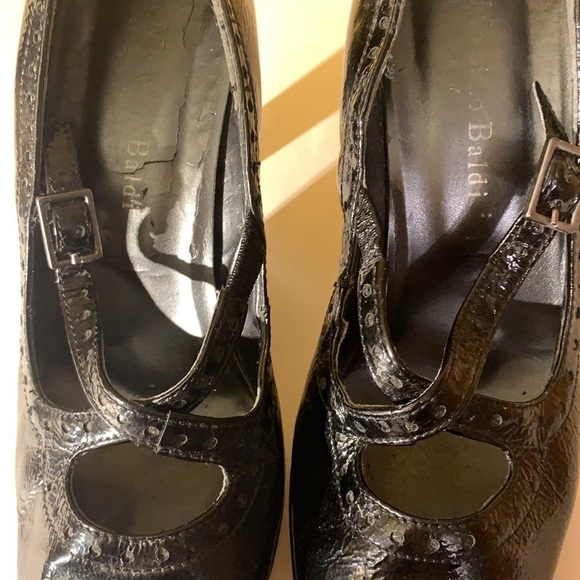 Massimo Baldi Patent Leather Heels 7.5 - Picture 3 of 11